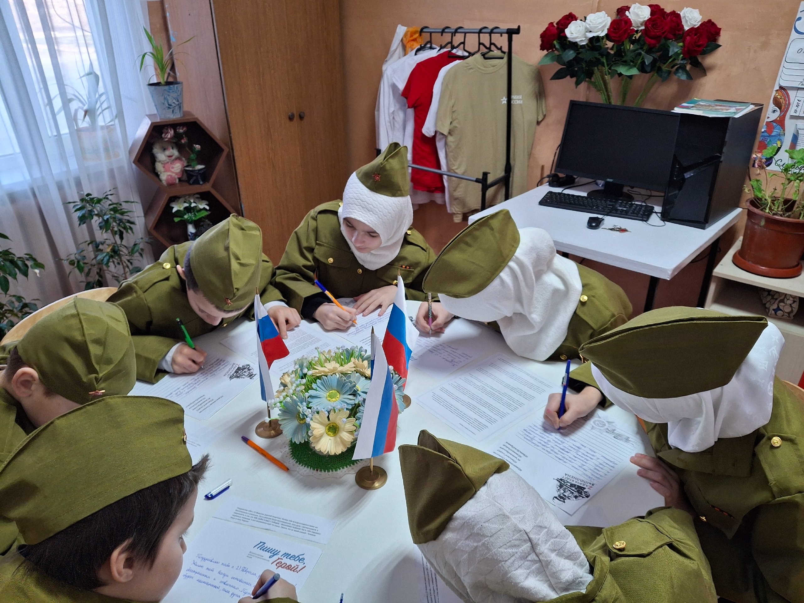 Акция &amp;quot;Письмо солдату&amp;quot;.